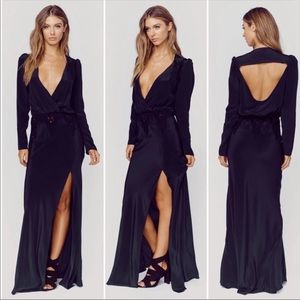 STONE COLD FOX silk Alabama gown NWT